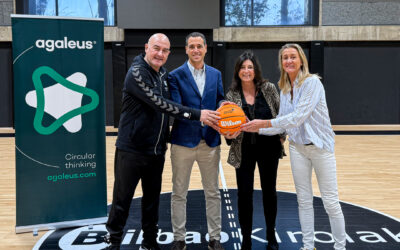 Agaleus renueva su patrocinio con Bilbao Basket para la temporada 2024/2025